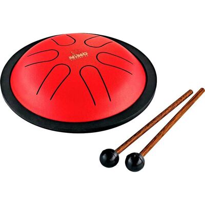 Nino Percussion - Steel Tonge Drums NINO980R. Rojo Nino Percussion - Steel Tonge Drums NINO980R. Rojo
