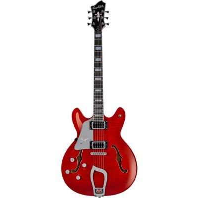 Hagstrom - Guitarra Eléctrica para zurdos Super Viking WCT LH. Rojo Hagstrom - Guitarra Eléctrica para zurdos Super Viking WCT LH. Rojo
