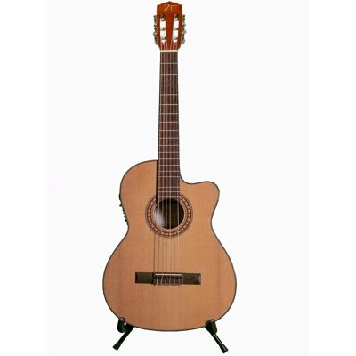 OQAN - Guitarra clásica con Previo Qgc-20Ce. Natural OQAN - Guitarra clásica con Previo Qgc-20Ce. Natural
