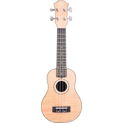 OQAN - Ukelele Soprano QUK-C FM Flamed Maple. Natural OQAN - Ukelele Soprano QUK-C FM Flamed Maple. Natural