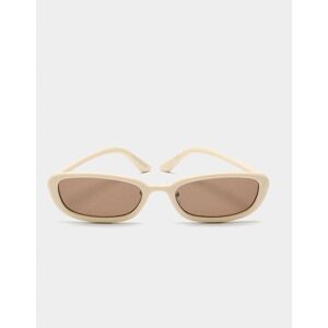 Parfois Gafas de sol de mujer con protección UV y forma cat eye en liso. Beige mujer Parfois Gafas de sol de mujer con protección UV y forma cat eye en liso. Beige mujer