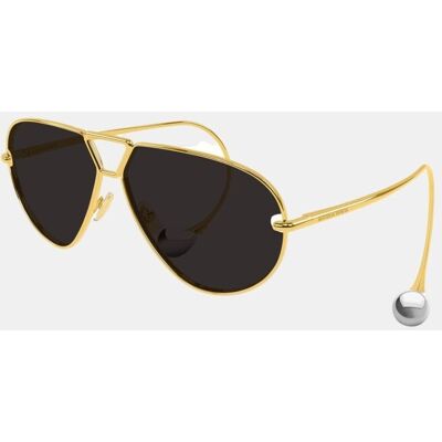 Bottega Veneta Gafa de sol de mujer piloto metalica. Oro mujer Bottega Veneta Gafa de sol de mujer piloto metalica. Oro mujer