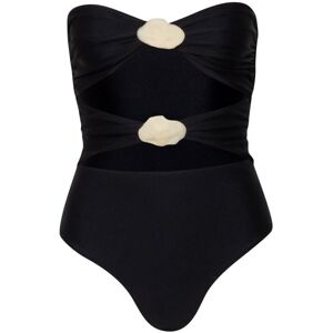 Baobab Trikini bandeau conchas de mujer. (M) Negro mujer Baobab Trikini bandeau conchas de mujer. (M) Negro mujer