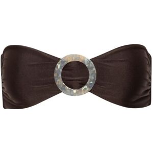 Baobab Sujetador de bikini bandeau de mujer. (XS) Marrón oscuro mujer Baobab Sujetador de bikini bandeau de mujer. (XS) Marrón oscuro mujer