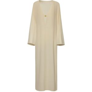 Baobab Vestido manga acampanada de mujer. (XS) Amarillo mujer Baobab Vestido manga acampanada de mujer. (XS) Amarillo mujer