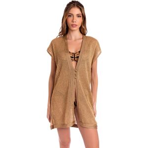 Despi Vestido de playa de mujer. (40) Oro mujer Despi Vestido de playa de mujer. (40) Oro mujer