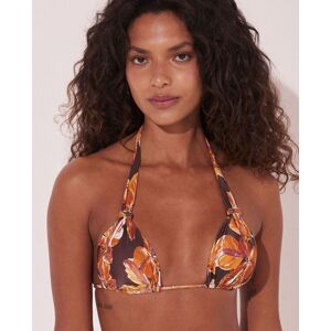 Agua de coco Top de bikini cuello halter estampado con relleno. (90) Naranja mango / Naranja claro mujer Agua de coco Top de bikini cuello halter estampado con relleno. (90) Naranja mango / Naranja claro mujer