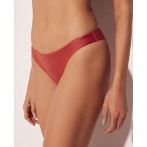 Agua de coco Braga de bikini brasileña lisa. (36) Naranja volcanico mujer Agua de coco Braga de bikini brasileña lisa. (36) Naranja volcanico mujer