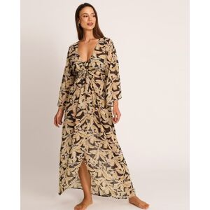 Selmark Caftan de mujer, caftan largo, colección salvia. (46) Multicolor mujer Selmark Caftan de mujer, caftan largo, colección salvia. (46) Multicolor mujer