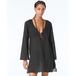 Michael Kors Kaftan liso en voile dealgodon 100% con broche mk. (36) mujer Michael Kors Kaftan liso en voile dealgodon 100% con broche mk. (36) mujer