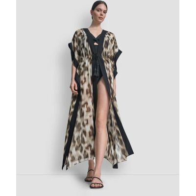 DKNY Maxi kaftan lazo. (42) Multicolor mujer DKNY Maxi kaftan lazo. (42) Multicolor mujer