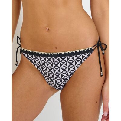 banana moon Braga de bikini yingyang, con lazos ajustables. (36) Negro mujer banana moon Braga de bikini yingyang, con lazos ajustables. (36) Negro mujer