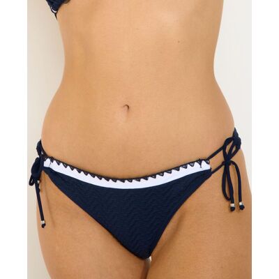 banana moon Braga de bikini colwin, de cobertura media, con lazos ajustables. (36) Azul marino mujer banana moon Braga de bikini colwin, de cobertura media, con lazos ajustables. (36) Azul marino mujer