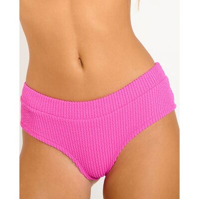 banana moon Braga de bikini tipo culotte de textura elástica y resistente. (38) Fucsia mujer banana moon Braga de bikini tipo culotte de textura elástica y resistente. (38) Fucsia mujer
