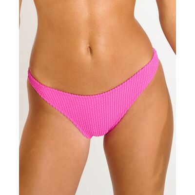 banana moon Braga de bikini popcorn escotada de tejido textura elástica. (38) Fucsia mujer banana moon Braga de bikini popcorn escotada de tejido textura elástica. (38) Fucsia mujer