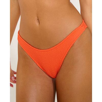 banana moon Braga de bikini popcorn escotada de tejido textura elástica. (42) Naranja mujer banana moon Braga de bikini popcorn escotada de tejido textura elástica. (42) Naranja mujer