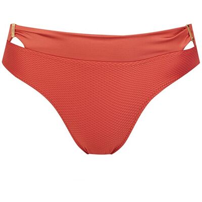 Dolores Cortés Braga de bikini de la colección class con banda y estampado combinado con textura y brillo en color naranja. (38) Naranja fuerte mujer Dolores Cortés Braga de bikini de la colección class con banda y estampado combinado con textura y brillo en color naranja. (38) Naranja fuerte mujer