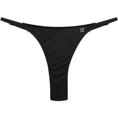 Lola Dolores Cortés Bragas de bikini en color negro. (44) Negro mujer Lola Dolores Cortés Bragas de bikini en color negro. (44) Negro mujer