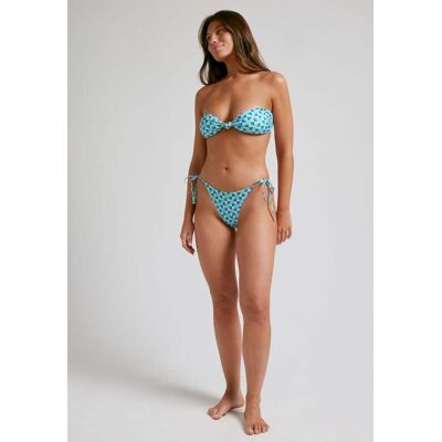 Robin Collection Top de bikini Bandeau Calma con foams extraíbles. (95) Azul / Verde mujer Robin Collection Top de bikini Bandeau Calma con foams extraíbles. (95) Azul / Verde mujer