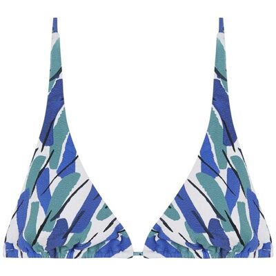 Robin Collection Top de bikini Flame Malibú con estructura y foams extraíbles. (90) Azul / Blanco mujer Robin Collection Top de bikini Flame Malibú con estructura y foams extraíbles. (90) Azul / Blanco mujer