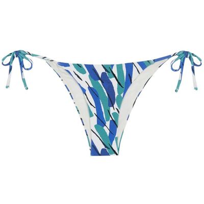 Robin Collection Bragas de bikini Malibú con estructura, lazo y forro. (36) Azul / Blanco mujer Robin Collection Bragas de bikini Malibú con estructura, lazo y forro. (36) Azul / Blanco mujer