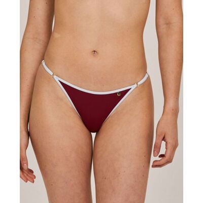 Bohodot Braguita de bikini tanga ajustable. (40) Granate mujer Bohodot Braguita de bikini tanga ajustable. (40) Granate mujer