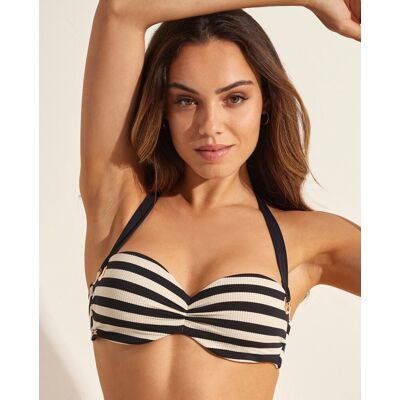 Selmark Top de bikini bandeau con foam. (90 - Copa B) Negro mujer Selmark Top de bikini bandeau con foam. (90 - Copa B) Negro mujer