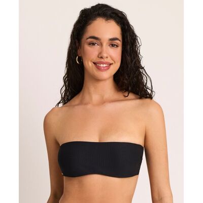 Selmark Top de bikini de mujer, bandeau de capacidad, colección solstice. (95 - Copa C) Negro mujer Selmark Top de bikini de mujer, bandeau de capacidad, colección solstice. (95 - Copa C) Negro mujer