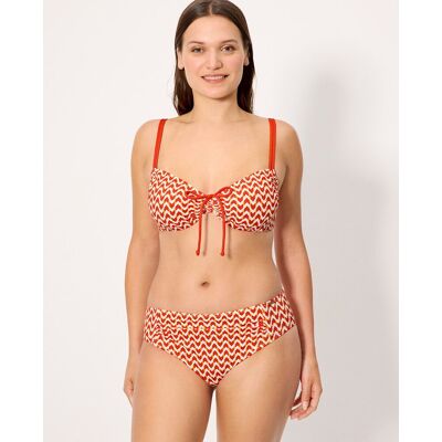 Ysabel Mora Tops de bikini reductor micropiqué estampado coral en copa d. (100 - Copa D) Coral mujer Ysabel Mora Tops de bikini reductor micropiqué estampado coral en copa d. (100 - Copa D) Coral mujer