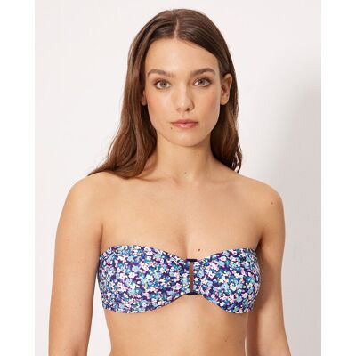 Ysabel Mora Tops de bikini bandeau liberty en copa b. (95 - Copa B) Multicolor mujer Ysabel Mora Tops de bikini bandeau liberty en copa b. (95 - Copa B) Multicolor mujer