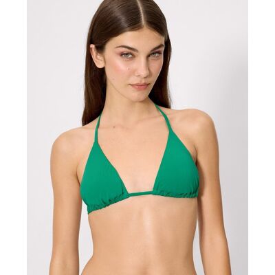 Ysabel Mora Tops de bikini triángulo en copa B. (90 - Copa B) Verde oscuro mujer Ysabel Mora Tops de bikini triángulo en copa B. (90 - Copa B) Verde oscuro mujer