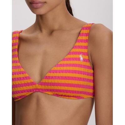 Polo Ralph Lauren Top de bikini de mujer triángulo. (38) Naranja mujer Polo Ralph Lauren Top de bikini de mujer triángulo. (38) Naranja mujer