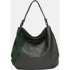 Abbacino Bolso de hombro Freedom en piel y serraje. Verde mujer Abbacino Bolso de hombro Freedom en piel y serraje. Verde mujer