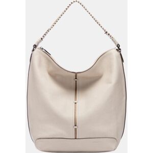 Abbacino Bolso de hombro en piel con asa trenzada. Beige mujer Abbacino Bolso de hombro en piel con asa trenzada. Beige mujer