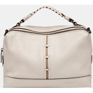 Abbacino Bandolera en piel con detalle trenzado. Beige mujer Abbacino Bandolera en piel con detalle trenzado. Beige mujer