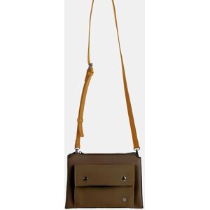 Volum Bolso bandolera confeccionado en pu color taupe. Marrón mujer Volum Bolso bandolera confeccionado en pu color taupe. Marrón mujer