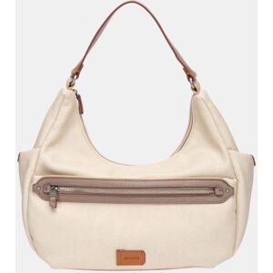 Abbacino Bolso de hombro con detalles a contraste. Beige mujer Abbacino Bolso de hombro con detalles a contraste. Beige mujer