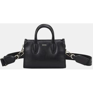 Boss Bolso de hombro con cierre cremallera totalmente forrado. Negro mujer Boss Bolso de hombro con cierre cremallera totalmente forrado. Negro mujer