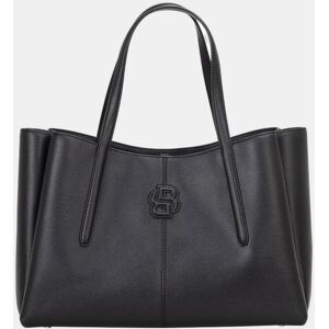 Boss Bolso de hombro con cierre gancho imantada totalmente forrado. Negro mujer Boss Bolso de hombro con cierre gancho imantada totalmente forrado. Negro mujer