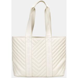 HUGO Bolso tote sin cierre totalmente forrado y acolchado. Blanco mujer HUGO Bolso tote sin cierre totalmente forrado y acolchado. Blanco mujer