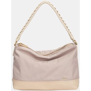 Abbacino Bolso de hombro pequeño bicolor con asa trenzada. Rosa mujer Abbacino Bolso de hombro pequeño bicolor con asa trenzada. Rosa mujer