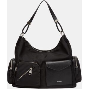 Abbacino Bolso de hombro en tejido multibolsillo. Negro mujer Abbacino Bolso de hombro en tejido multibolsillo. Negro mujer
