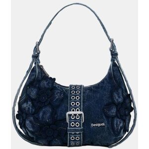Desigual Bolso hombro mod CURIO en denim. Azul mujer Desigual Bolso hombro mod CURIO en denim. Azul mujer