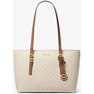 MICHAEL Michael Kors Bolso shopper tote Quinn mediano de piel con logotipo. Crema mujer MICHAEL Michael Kors Bolso shopper tote Quinn mediano de piel con logotipo. Crema mujer