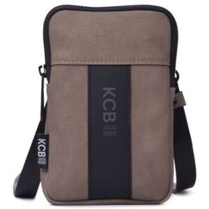 Kcb Bolso para móvil con cremallera en taupe. Topo mujer Kcb Bolso para móvil con cremallera en taupe. Topo mujer