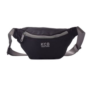 Kcb Riñonera de mujer con cremallera en negro. Negro mujer Kcb Riñonera de mujer con cremallera en negro. Negro mujer