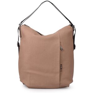 Kcb Bolso de hombro multiposición Strong con cremallera. Marrón claro mujer Kcb Bolso de hombro multiposición Strong con cremallera. Marrón claro mujer