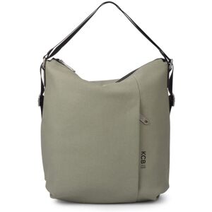 Kcb Bolso de hombro multiposición Strong con cremallera. Verde grisáceo mujer Kcb Bolso de hombro multiposición Strong con cremallera. Verde grisáceo mujer