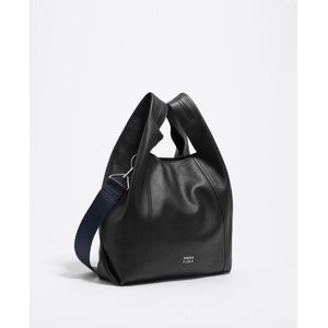 Bimba y Lola Bolso de hombro de mujer mediano en piel. Negro mujer Bimba y Lola Bolso de hombro de mujer mediano en piel. Negro mujer