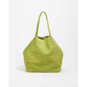 Bimba y Lola Bolso de hombro de mujer shopper grande serraje. Verde mujer Bimba y Lola Bolso de hombro de mujer shopper grande serraje. Verde mujer